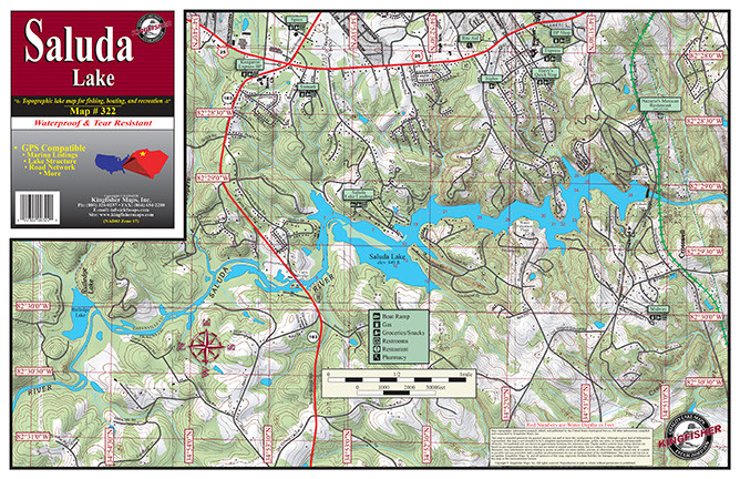 saluda lake #322 – kingfisher maps, inc.