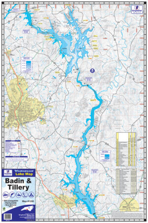 Badin Lake Tillery Lake 1200