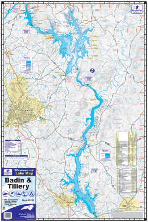 Badin Lake Tillery Lake 1200