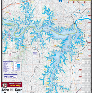 JH Kerr Reservoir/Buggs Island #1900 – Kingfisher Maps, Inc.