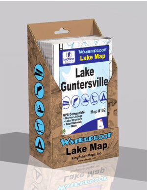 Lake Guntersville Waterproof Lake Map 102