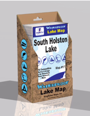 South Holston Lake Waterproof Lake Map 1725