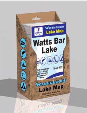 Watts Bar Lake Waterproof Lake Map 1726