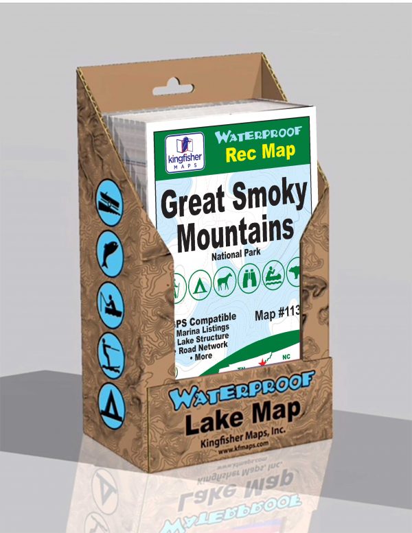 Great Smoky Mountains Waterproof Map EP113