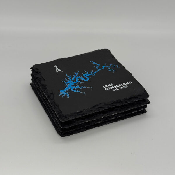 Lake Cumberland Slate Coaster - Image 2