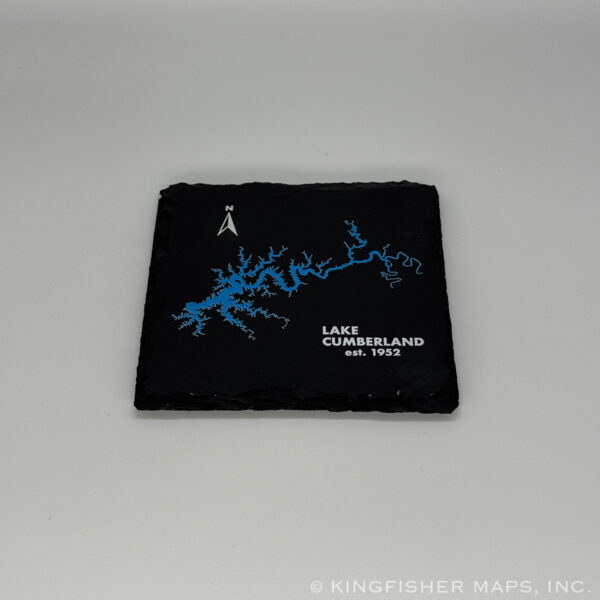 Lake Cumberland Slate Coaster