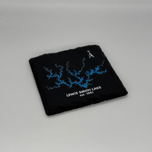 Single Lewis Smith Lake Slate Coaster