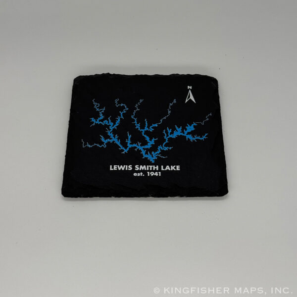 Lewis Smith Lake Slate Coaster
