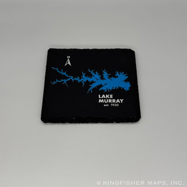 Lake Murray Slate Coaster - Image 3