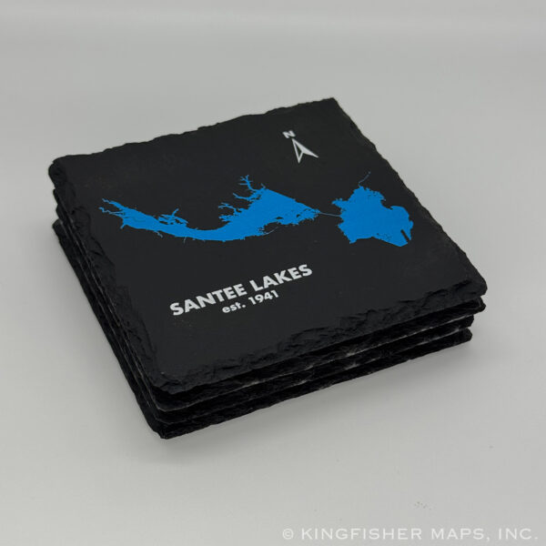 Santee Lakes Slate Coaster - Image 2