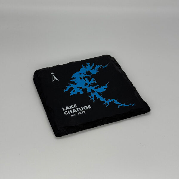 Single Lake Chatuge Slate Coaster