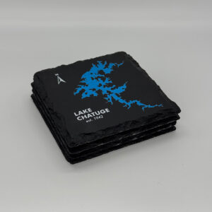 Lake Chatuge Slate Coaster Set