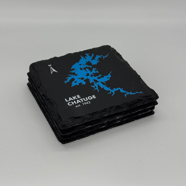 Lake Chatuge Slate Coaster Set
