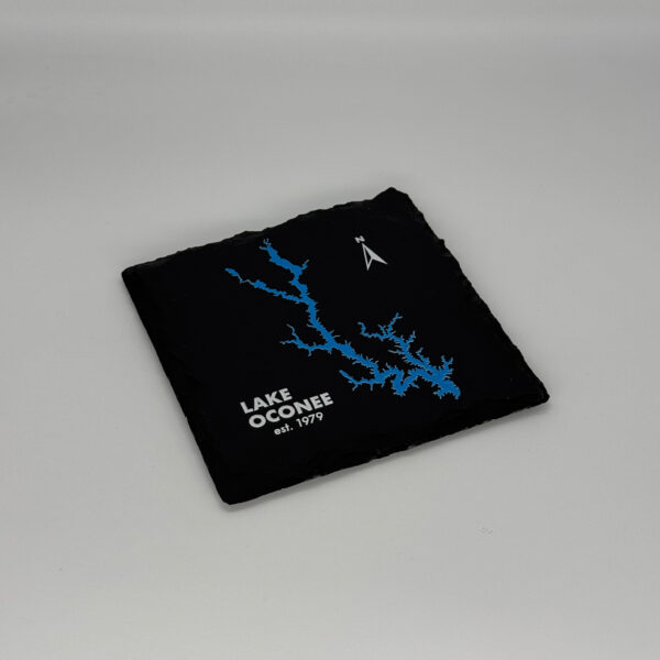 Single Lake Oconee Slate Coaster