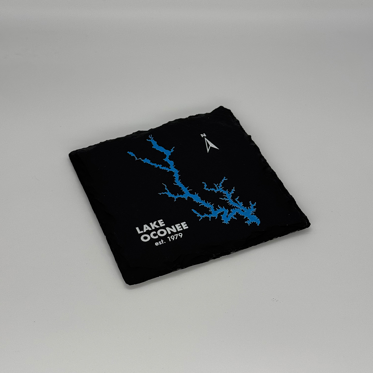 Single Lake Oconee Slate Coaster