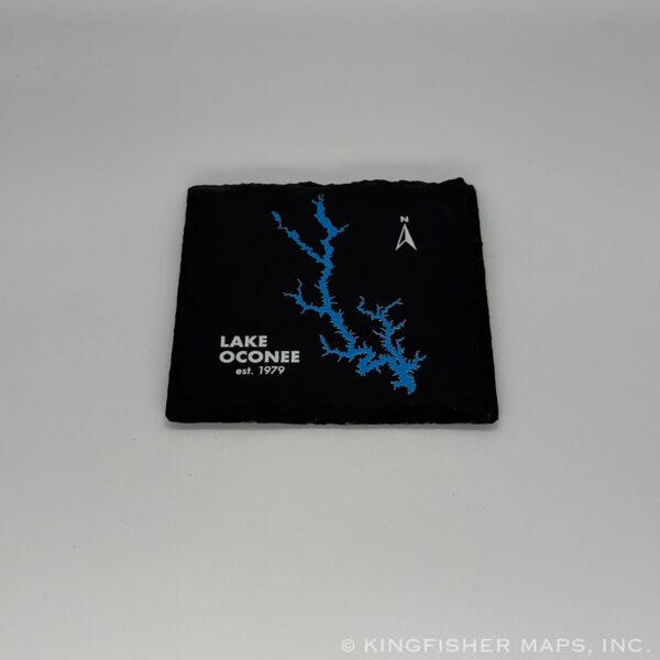 Lake Oconee Slate Coaster