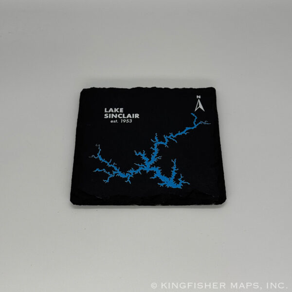 Lake Sinclair Slate Coaster