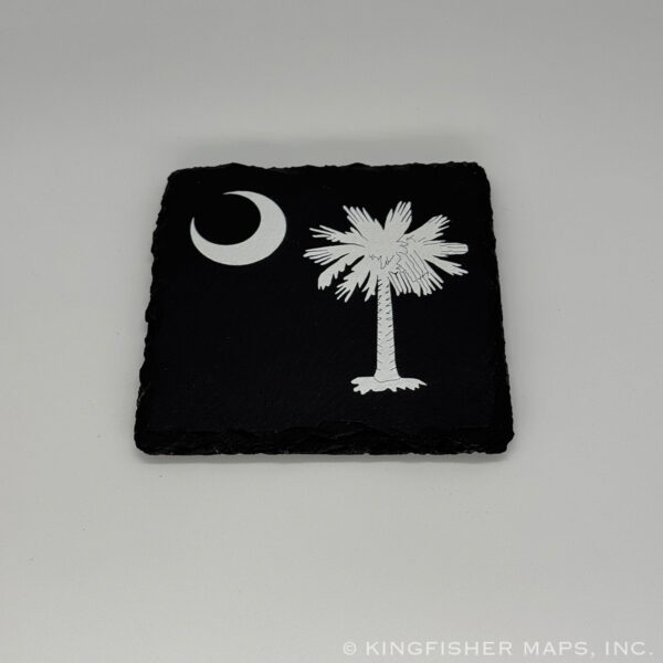 SC Flag Slate Coaster